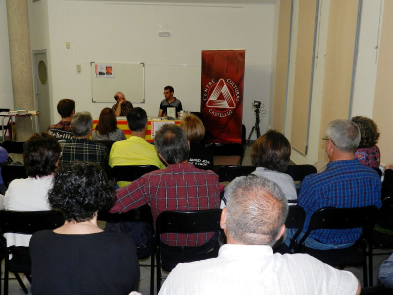 Brillant presentació a la Casa de Cultura de la novel·la “Si ha nevat”, Premi Enric Valor de Novel·la 2015