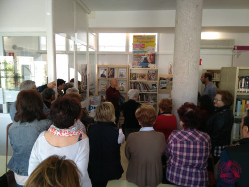 Inaugurat el Racó Paco Camarasa i Edicions de Ponent a la Biblioteca de Castalla - 23.4.18 2